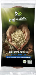 Bio Zentrale Wafle ryżowe z mleczną czekoladą bezglutenowe
