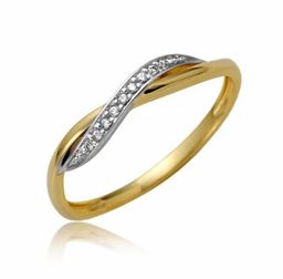 Drobniutki pierścionek damski P1881