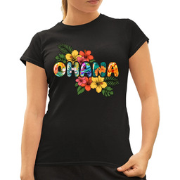Ohana - damska koszulka na prezent dla fanów