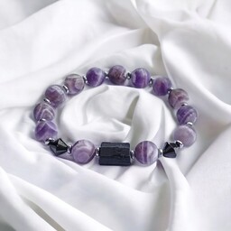 Pakamera Harmonia & ochrona : ametyst & turmalin