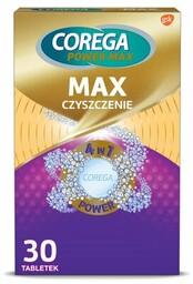 COREGA Tabletki do czyszczenia protez Max Czyszczenie (30