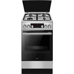 Kuchnia gazowo-elektryczna AMICA 523GES3.33PAHZPTSDPA(XX) Pizza Steam Srebrny