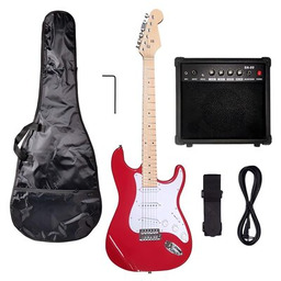 Gitara elektryczna NN EG SET RED Stratocaster Zyskaj