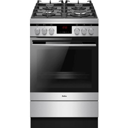 Kuchnia gazowo-elektryczna AMICA 514GCED3.43ZPTSKDA(XXL) Pizza Srebrny