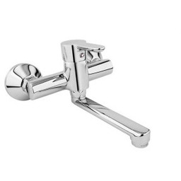 KFA Bateria umywalkowa ścienna GRANAT chrom 5520-810-00