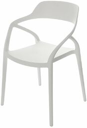 Krzesło Zing White, 57 x 50 x 80