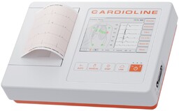 CARDIOLINE ECG100L Elektrokardiograf 12-kanałowy z ekranem dotykowym 5"