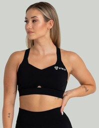 STRIX Biustonosz sportowy Black