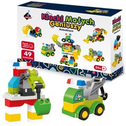 ASKATO Klocki plastikowe Klocki małych geniuszy RoboGiant 910732
