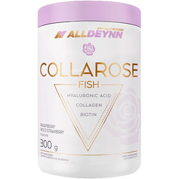 Allnutrition Alldeynn Collarose Fish Smak malina, poziomka Proszek,