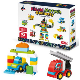 ASKATO Klocki plastikowe Klocki małych geniuszy RoboGiant 910749