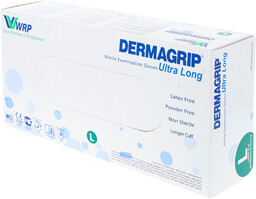 ZARYS DERMAGRIP ULTRA LONG Rękawice nitrylowe L 100