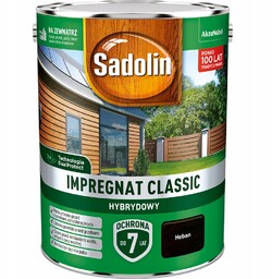 Sadolin impregnat do drewna Classic Heban 4,5L