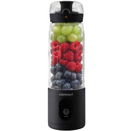 Blender Personalny Smoothie Bezprzewodowy Concept FitMaker SM4001 Czarny