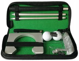 Zestaw biurowy do mini golfa minigolfa metalowy