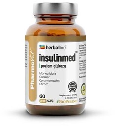 Suplement diety, PHARMOVIT Insulinmed poziom glukozy, 60 kaps.