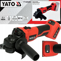 Yato Szlifierka Kątowa 125MM Bezszczotkowa System 18V Body