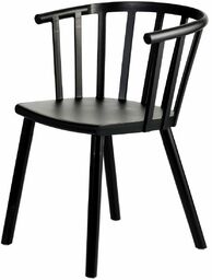 Krzesło Madlen Black, 54 x 43 x 76