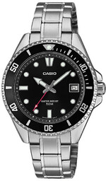 Zegarek Męski Casio Mdv-10D-1A1Vef Srebrny
