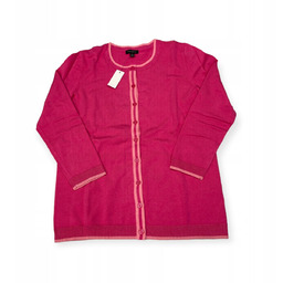 Sweter rozpinany różowy damski TALBOTS XS