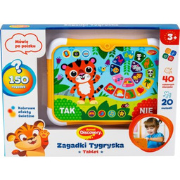 DUMEL Zabawka tablet Gry Zagadki Tygryska DG50164
