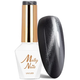 Lakier hybrydowy LED/UV Gel Polish Blacks Cat Eye