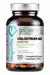 Colostrum IMMUNO FORTE, SILVER PURE 100%, Myvita