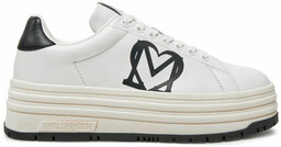 Sneakersy LOVE MOSCHINO JA15096G1LIA110A Biały