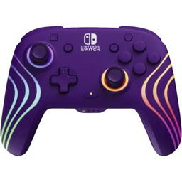 PDP Afterglow wave Liliowy USB Gamepad Analogowa/Cyfrowa PC,