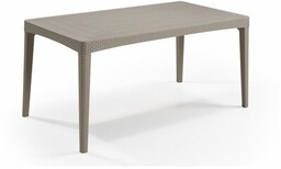 KETER Stół Girona Flat Wicker 232003 Cappuccino