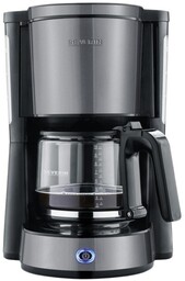 Severin Ka 9572 ekspres przelewowy 1000W srebrny/szary