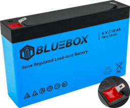BLUEBOX Akumulator VRLA AGM 6V 10Ah