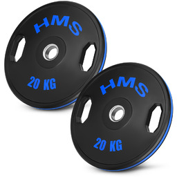 Talerze olimpijskie 2x20 kg HMS TOG20 stal +