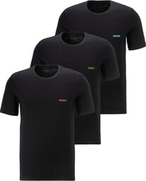 t-shirt męski HUGO LOGO TEE TRIPLE PACK 005
