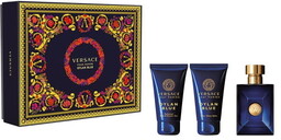 Versace Dylan Blue Pour Homme, Zestaw Kosmetyków, 3