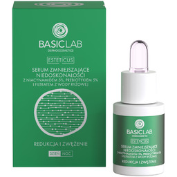 BASICLAB Esteticus Serum zmniejszające niedoskonałości z 5% niacynamidem