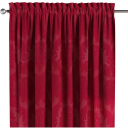 Zasłona na kanale z grzywką 1 szt., liście