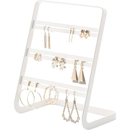 Gerson 2490 stojak na kolczyki, biały