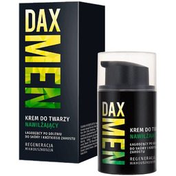 DAX Men krem do twarzy nawilżający z D-pantenolem
