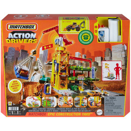 Matchbox Prawdziwe Przygody Action Drivers Strefa Budowy