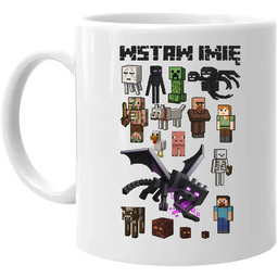 Minecraftowa ekipa - kubek na prezent dla fanów