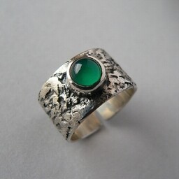 Pakamera Pierścionek - zielone oko -