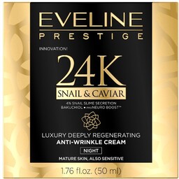 EVELINE_24k Snail&Caviar Anti-Wrinkle Cream Night krem przeciwzmarszczkowy