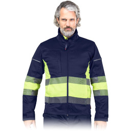 BAX-J - Elastyczna bluza ochronna, stójka, zapięcie suwak,