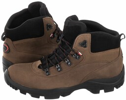 Buty Trekkingowe Wojas Brązowe/Czarne 24027-92 (WO100-a)