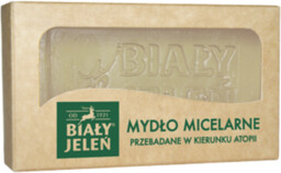 BIAŁY JELEŃ Mydło glicerynowe micelarne, 100 g