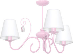 Milagro SARA PINK MLP1051 żyrandol różowy metal bogate