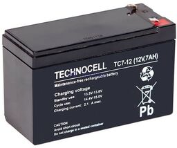 Akumulator TECHNOCELL TC7-12 12V 7Ah