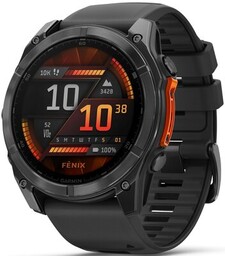 GARMIN Zegarek sportowy Fenix 8 51mm Czarny