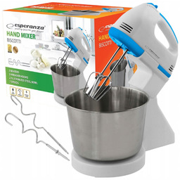 Mocny Mikser Ręczny Z Misą Robot Kucehnny 2,5L